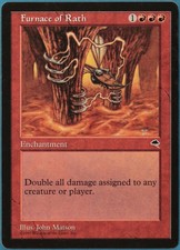 Furnace of Rath Tempest NM Red Rare MAGIC GATHERING CARD (ID# 232655) ABUGames