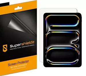 3X Supershieldz Anti Glare Matte Screen Protector for iPad Pro 11 " (M4, 2024) - Picture 1 of 2
