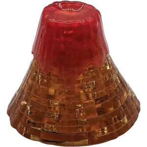 3D Crystal Puzzle Volcano - Picture 1 of 1