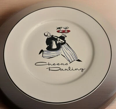 Rosanna Camarero Ensalada Postre Platos Aficionados Platos Vacaciones Saludos Cariño Juego de 4 Foto 1 de 4