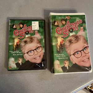 A Christmas Story VCR And DVD Unopened NEW - Picture 1 of 4