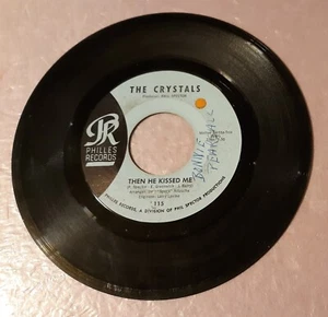 Crystals Then He Kissed Me/Brother Julius by Philles Records 45rpm 7" Vinyl - Picture 1 of 2