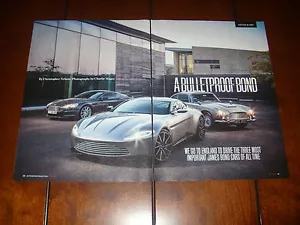JAMES BOND 007 ASTON MARTIN 1965 DB5 2007 DBS 2016 DB10 - ARTÍCULO ORIGINAL - Imagen 1 de 4