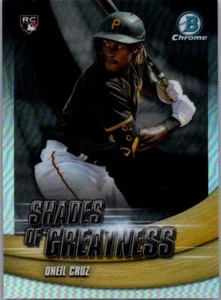 2022 Bowman Chrome #SG-23 Oneil Cruz Shades of Greatness - Picture 1 of 2