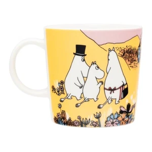 Taza clásica Moomin 0,3 L Family Time 80 aniversario taza de porcelana de Arabia - Imagen 1 de 8