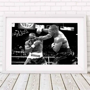 Evander Holyfield - Boxing Legend Poster Picture Print Sizes A5 to A0 - Picture 1 of 14