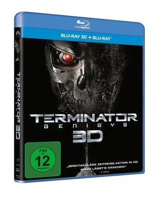 JASON CLARKE ARNOLD SCHWARZENEGGER - TERMINATOR: GENISYS 3D 2 BLU-RAY NEU - Bild 1 von 2