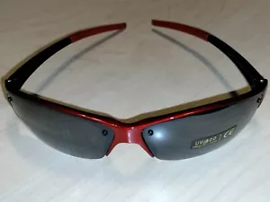 LENTES DE SOL ESTILO DISEÑADOR ESTILO ESPEJO marcos rojos para hombre mujer NUEVAS - Imagen 1 de 5