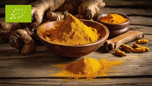 Bio Kurkuma gemahlen, Curcuma 1A Qualität 1000g, 1Kg Gewürzkontor München - Bild 1 von 2