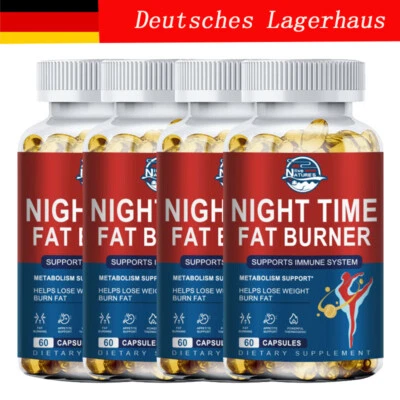 NATURE'S LIVE FAT BURNER 60 Kapseln - Abnehmen für Gewichtsverlust - Appetitzügler