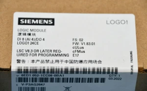 New In Box One Siemens 6ED1 052-1CC08-0BA1 6ED1052-1CC08-0BA1 1 year warranty - Picture 1 of 12
