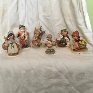 4 figuras mixtas Hummel Goebel Friedel Gales estatuas con Alemania Japón conjunto - Imagen 1 de 6