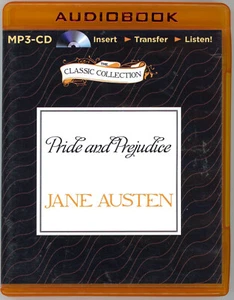 Jane Austen Pride And Prejudice Sharon Williams MP3-1CD 1993 - Picture 1 of 8