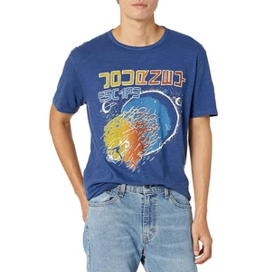 Lucky Brand Mens Journey Escape Tee Blue M - Picture 1 of 2