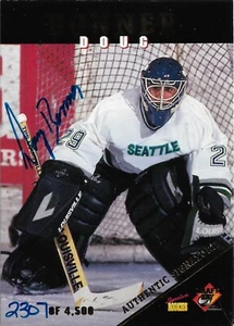 1995 - Signature Rookies - Draft Day - Doug Bonner - Autógrafo - Impresión corta - Imagen 1 de 4