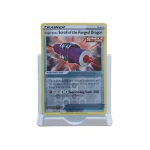 Single Strike Scroll Of The Fanged Dragon 158/203 Reverse Holo Pokemon Card - Picture 1 of 11