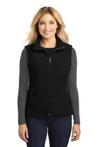 3 Pack Of Port Authority L219 Women's 100% Poly Super Soft Value Fleece Vest - Picture 1 of 7