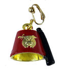 4031878 Single Shrine Clip On Earring Fez Shriner Unisex Jewelry Fezz