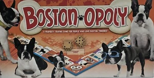 Boston-poly Gioco da Tavolo Razza Cane Carino per Bambini Amanti Cane Hipster Gioco Notte - Foto 1 di 14