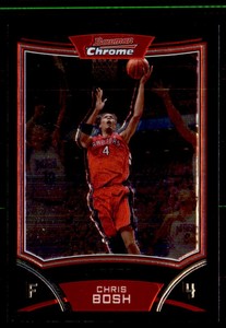 2008-09 Bowman Chrome Chris Bosh Toronto Raptors #4