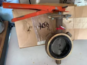 Mueller Steam Specialty Butterfly Valve PN 4.0-51CQQ3-1 w/ Handle SPX NEW NIB - Picture 1 of 12
