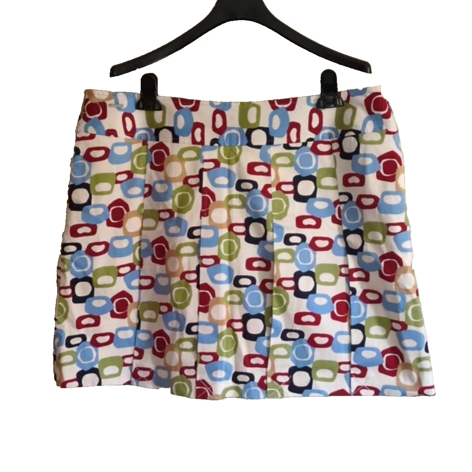 Pantalón Corto Liz Golf Talla 16 Claiborne Retro Años 60 Atlético Pickleball Tenis Atletismo Foto 1 de 4