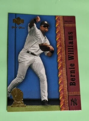 2001 Upper Deck Gold Glove Baseball #38 Bernie Williams - New York Yankees  - Image 1 of 2