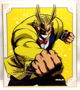 All Might - 5th Anni Rainbow Foil My Hero Academia Tarjeta de Arte Tablero de Ilustración - Imagen 1 de 5