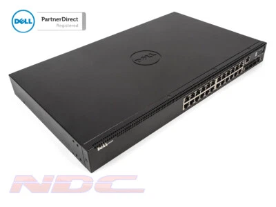 NEW Dell PowerSwitch N1524 Switch (24 x 1GbE / 4 x SFP+ / 40W) - Image 1 of 4