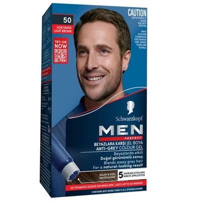 Schwarzkopf Men Perfect 50 Light Brown - image 1 of 4
