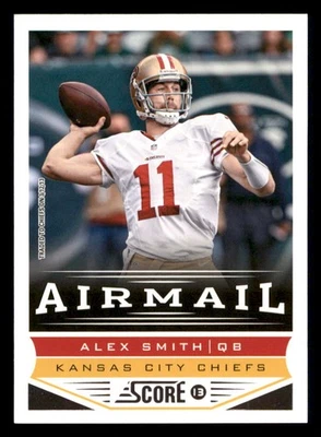 2013 Score #236 Alex Smith Kansas City Chiefs - Image 1 of 2