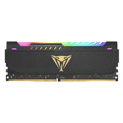 Patriot Viper Steel RGB DDR4 RAM 32GB (1X32GB) 3600MHz CL20 1.35v UDIMM Deskt... - Image 1 of 4