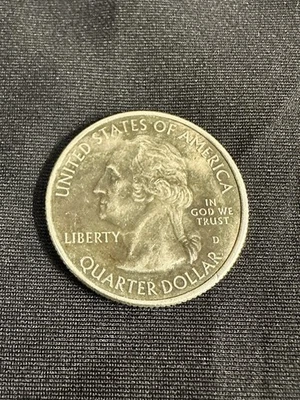 2018 D Quarter Missing Clad Only On Front Black Beauty - Image 1 of 4