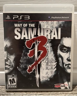 Way of the Samurai 3 (Sony PlayStation 3 2009) PS3 CIB Complete w/ Manual TESTED - Image 1 of 4
