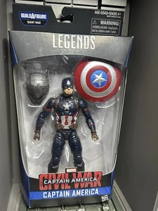 Figura de acción Marvel Legends Capitán América Hombre gigante BAF Wave Guerra Civil Nueva en caja - Imagen 1 de 4