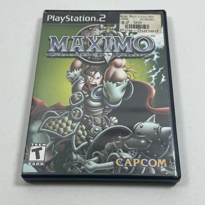 Maximo Ghosts to Glory PlayStation 2 PS2 Video Game Complete Case Manual Capcom - Image 1 of 4