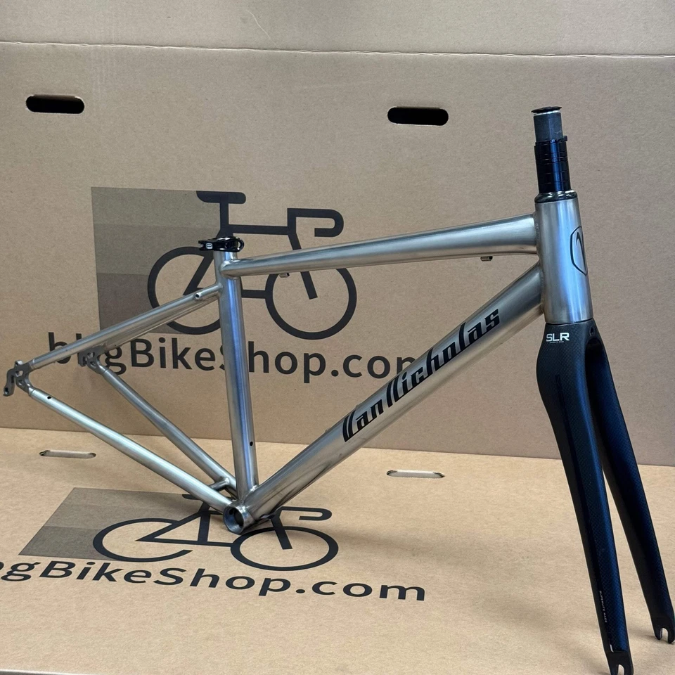 48cm Van Nicholas Titanium Road Frameset with Carbon Fiber Fork - Image 1 of 4