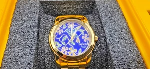 INVICTA ANGEL HUMMING BIRD WOMEN'S ROYAL BLUE GOLD GLOW WATCH 19885 - Picture 1 of 6