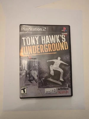 Tony Hawk's Underground (PlayStation 2 PS2) With Manual Tested Works  - Image 1 of 3