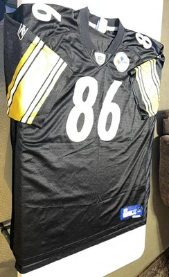 Camiseta deportiva Reebok Pittsburgh Steelers Ward 86 2XL Foto 1 de 4