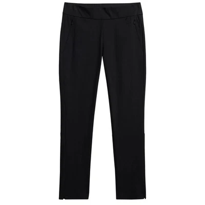 J. LINDEBERG LEA PANTALÓN PULL ON MUJER TALLA 27 NEGRO GOLF NUEVO CON ETIQUETAS Foto 1 de 4