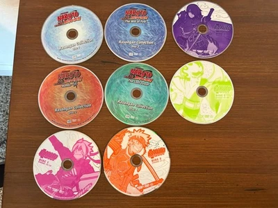Shonen Jump Naruto Boruto ANIME DVD LOT Rasengan Collection Disc Only Lot Of 9 Foto 1 de 3