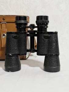 Vintage Ranger Deluxe 7x35 Field Binoculars With Leather Hard Case And Strap - Picture 1 of 15