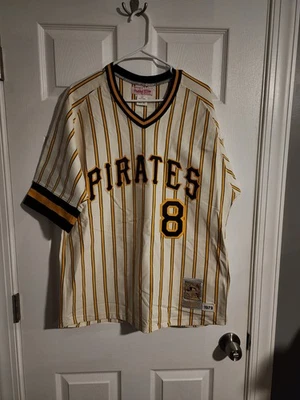 Authentic Mitchell & Ness 1979 Pirates Willie Stargell Jersey 2XL Fits Like XL  - Image 1 of 4