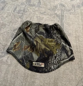 DUFTBLOCKER Hartholz Camo 3/4 Gesichtsmaske Gamasche Sturmhaube leicht Jagd - Bild 1 von 4