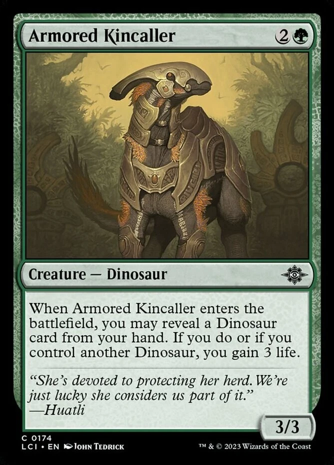 x1 Armored Kincaller - Lost Caverns of Ixalan - NM - MTG - Image 1 of 1