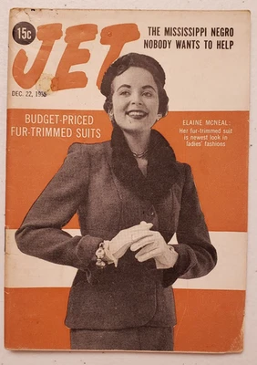 Jet Magazine December 22 1955 Mississippi Murder~Civil Rights~Ella Fitzgerald - Image 1 of 4