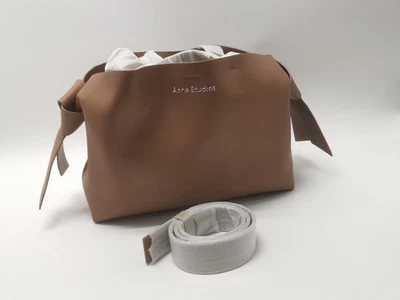 Кожаная сумка-тоут Acne Studios коричневая с сумкой от пыли - Изображение 1 из 4