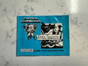 Gun Smoke NES Manual Only Nintendo Gun.Smoke Instructions Booklet - Bild 1 von 3