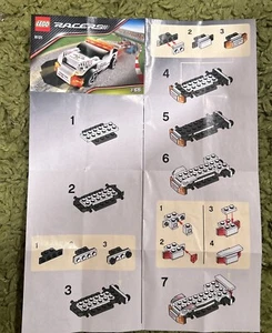 Lego 8121 Buch nur für LEGO RACERS Bahn Marshall OHNE STEINE kostenloser Versand - Bild 1 von 2